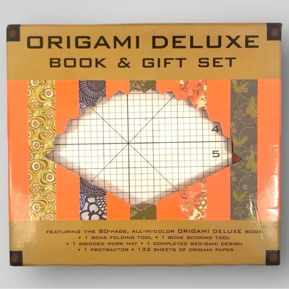 Origami Deluxe Book & Gift Set Tools Included! - Picture 1 of 11